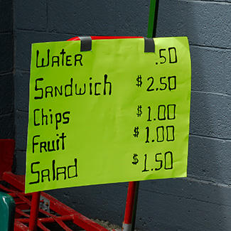 Lunch Menu